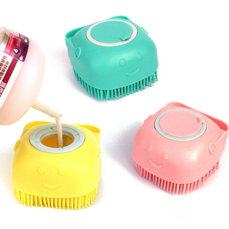 Silicone Dog Bath Massage Brush - maxsophie.com