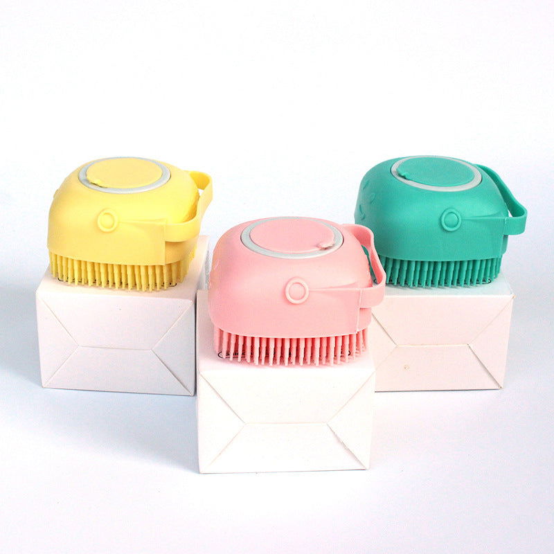 Silicone Dog Bath Massage Brush - maxsophie.com
