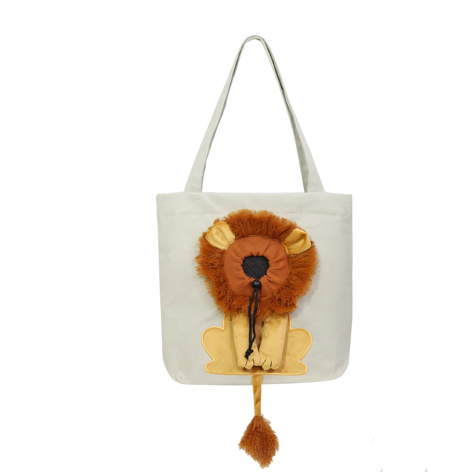 Soft Pet Outing Bag Lion Design - maxsophie.com