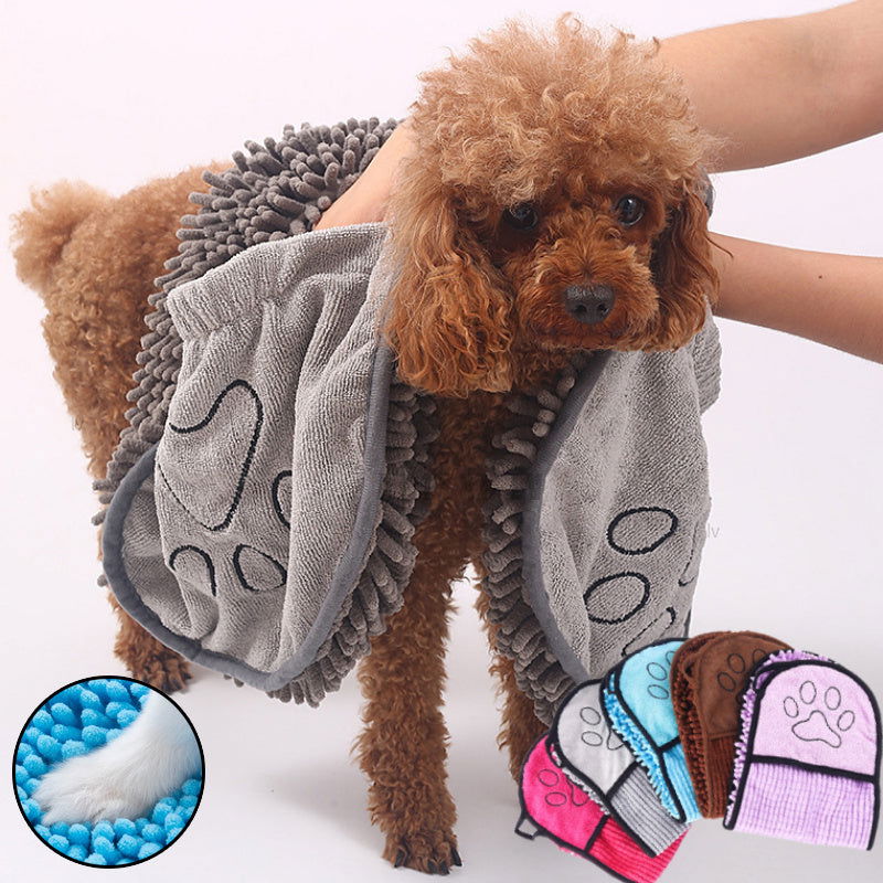 Super absorbent microfiber towels for dogs and cats - maxsophie.com