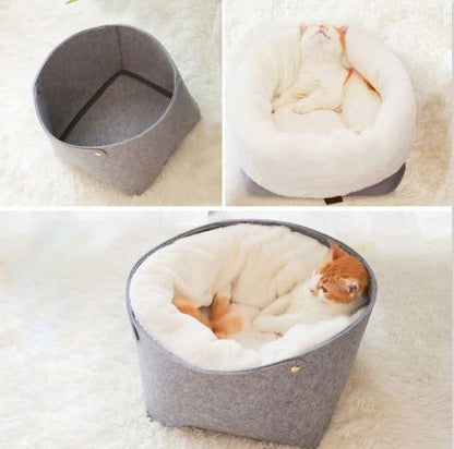 Warm Detachable Pet Bed - maxsophie.com