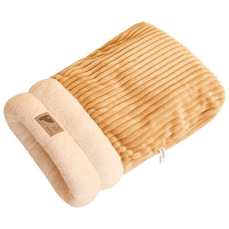 Winter Warm Soft Plush Cat Nest - maxsophie.com
